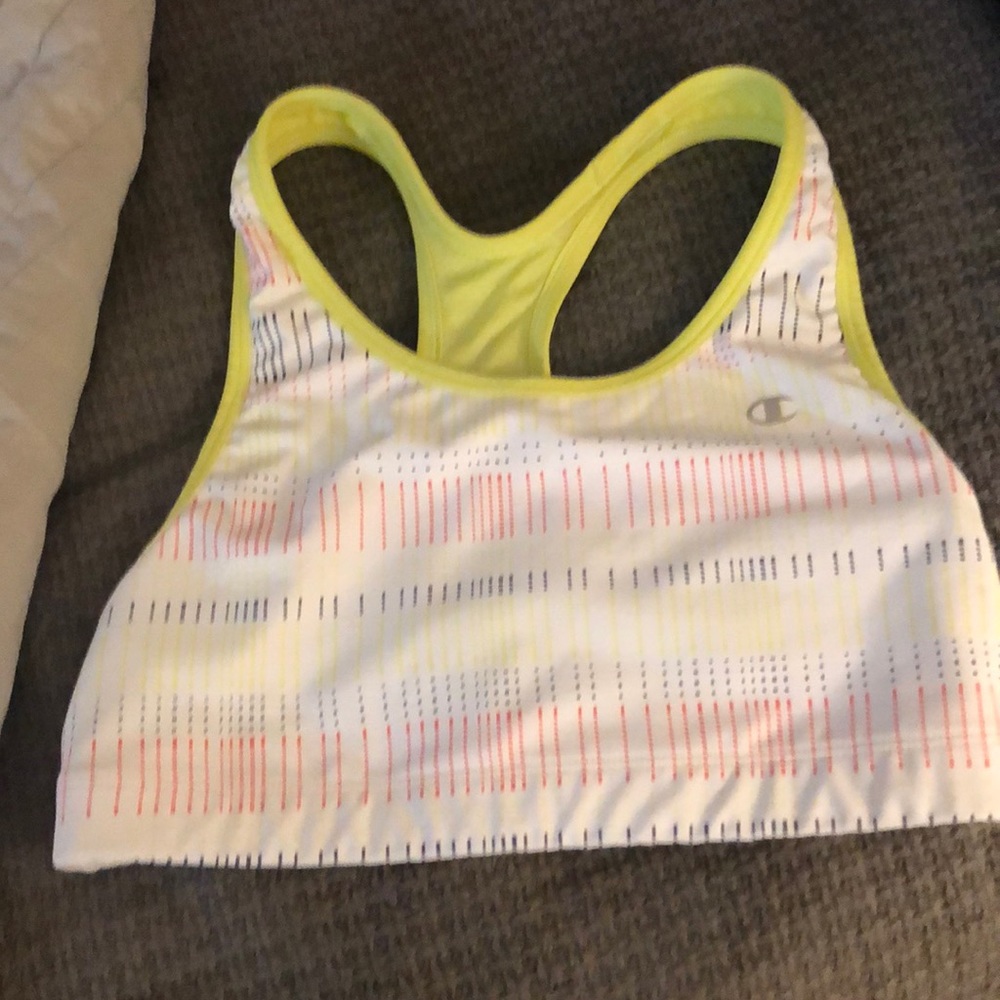 COPY - LARGE COLORFUL CHAMPION SPORTS BRA